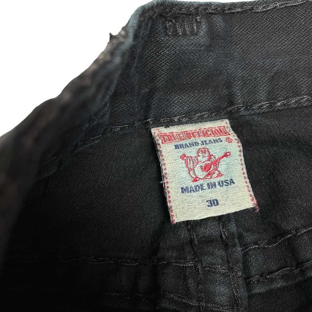 True Religion × Vintage True Religion Mens Black … - image 10