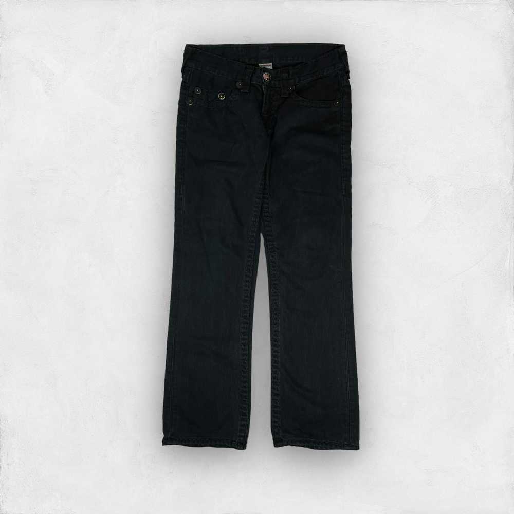 True Religion × Vintage True Religion Mens Black … - image 2