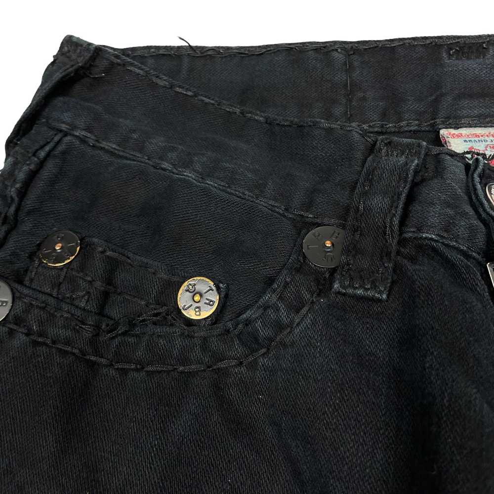 True Religion × Vintage True Religion Mens Black … - image 4