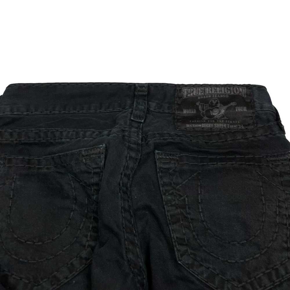 True Religion × Vintage True Religion Mens Black … - image 8