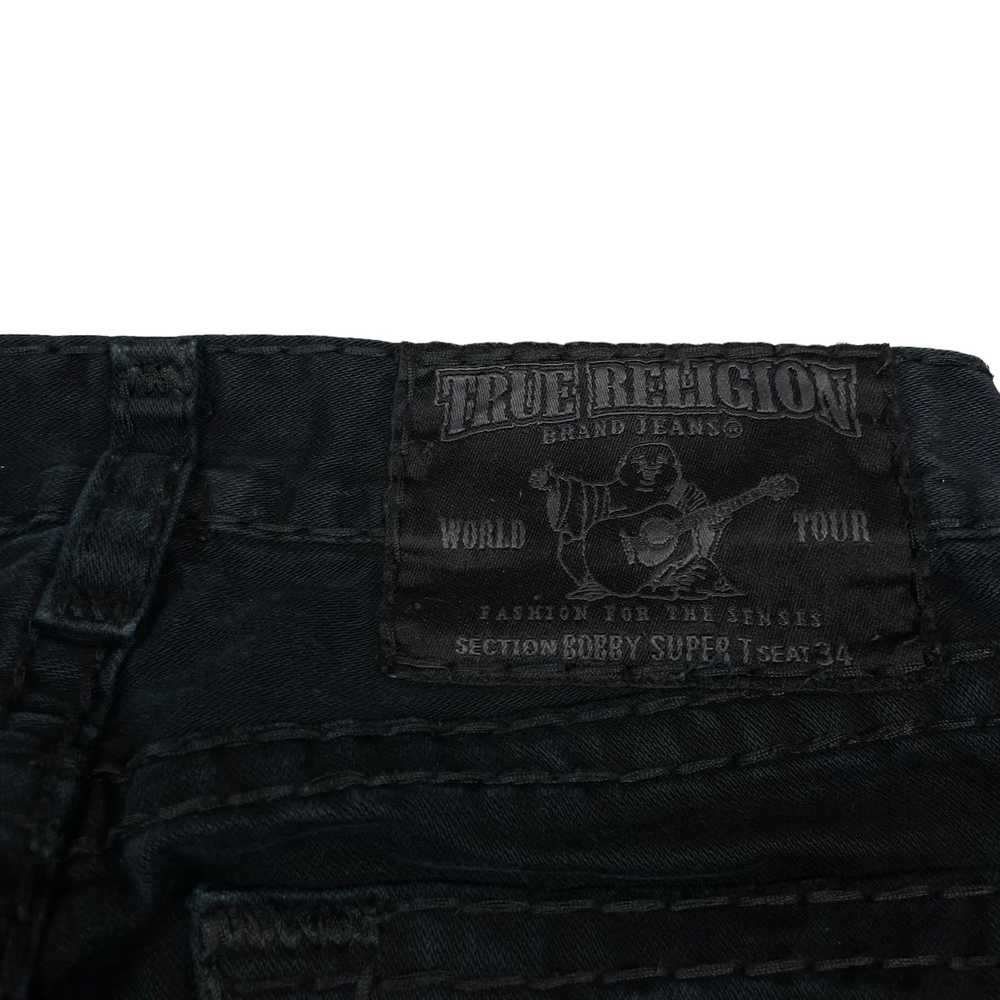 True Religion × Vintage True Religion Mens Black … - image 9