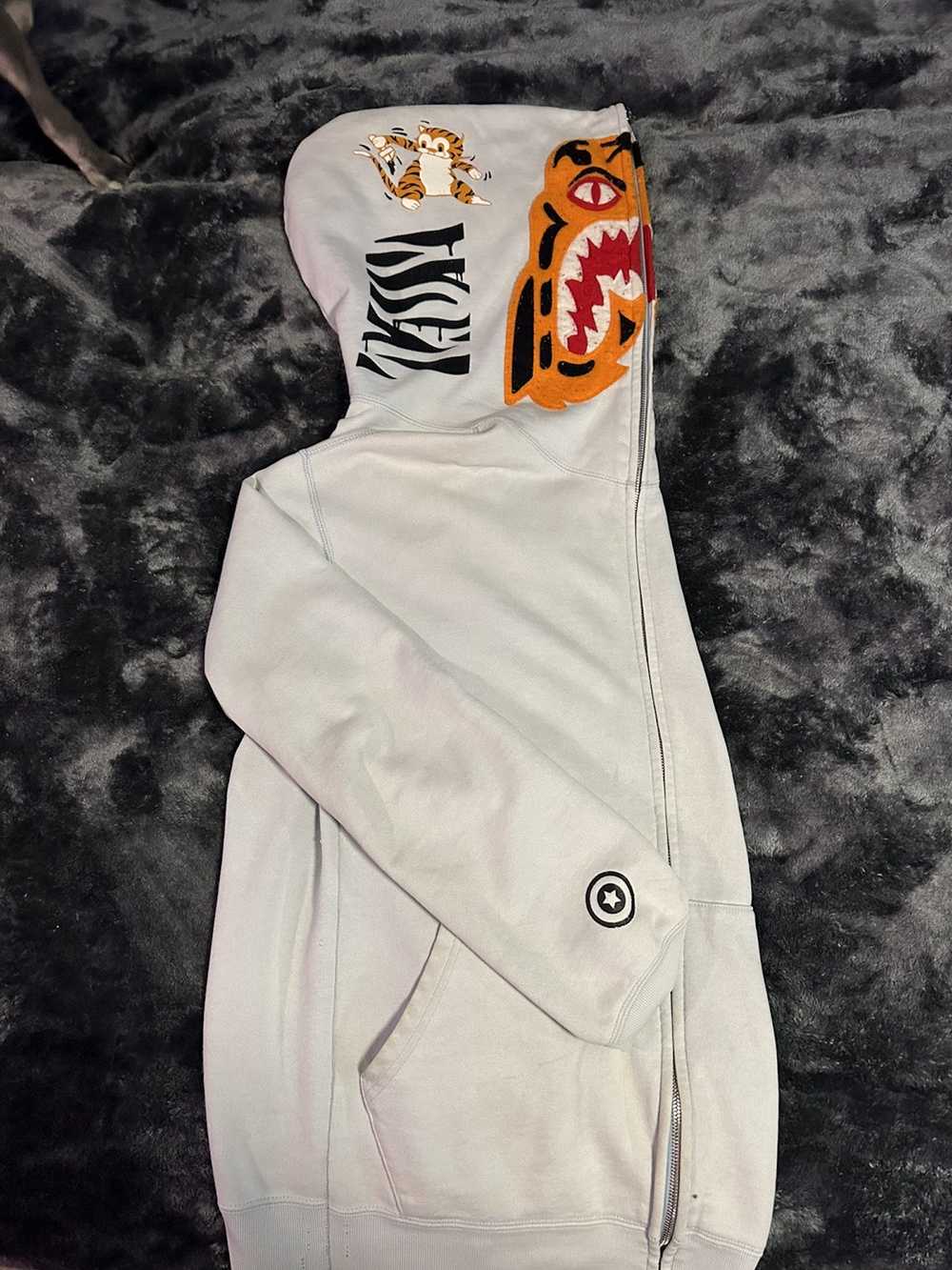 Bape Tiger Full Zip Hoodie - Gem Bape Tiger Full Zip Hoodie - Gem