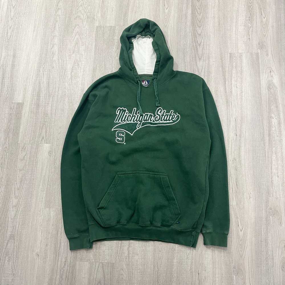 Vintage VINTAGE Y2K Michigan State Spartans Hoode… - image 1