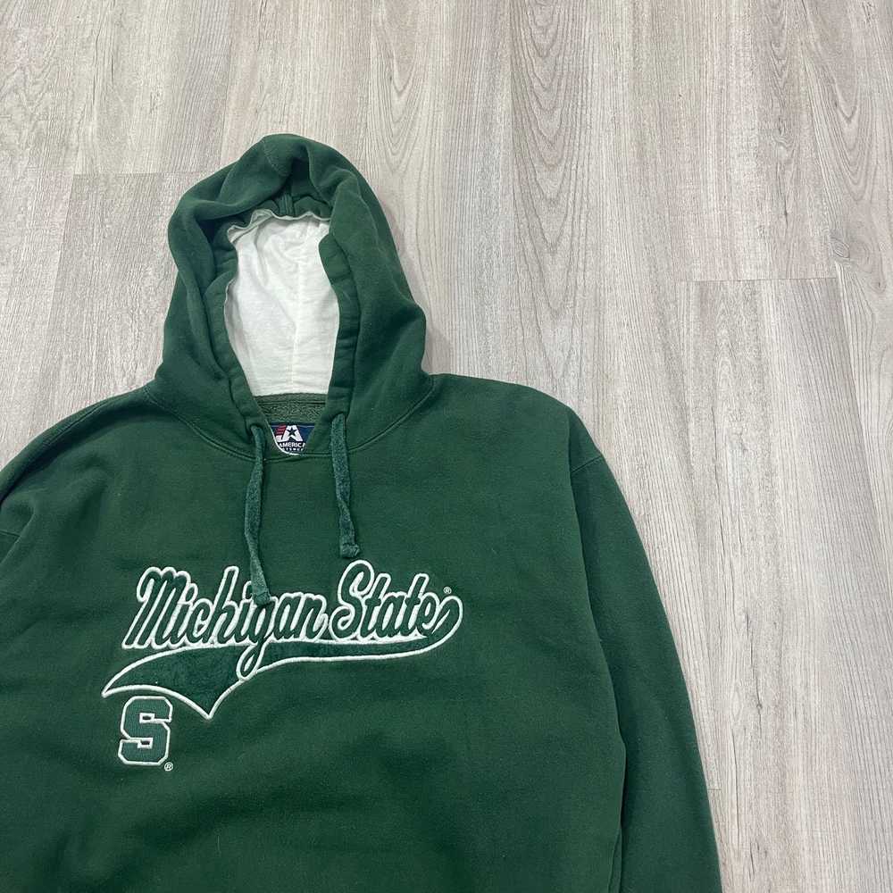 Vintage VINTAGE Y2K Michigan State Spartans Hoode… - image 2