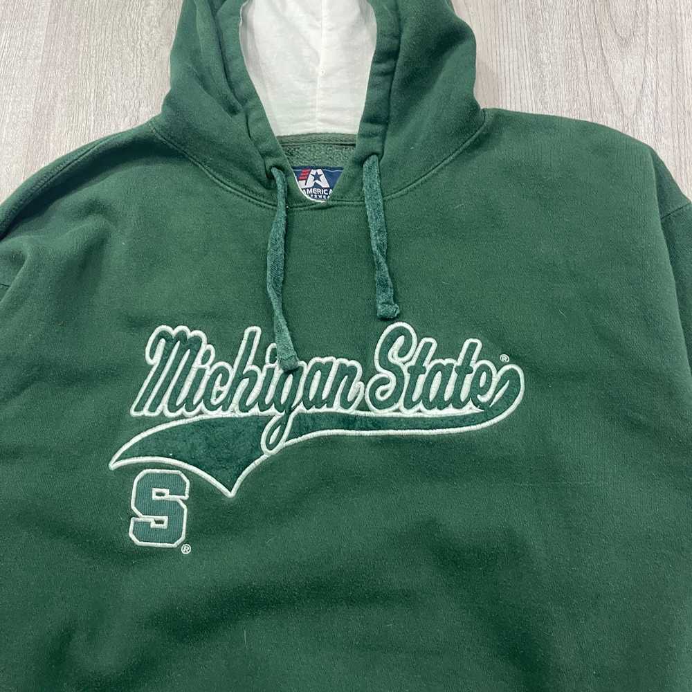 Vintage VINTAGE Y2K Michigan State Spartans Hoode… - image 3