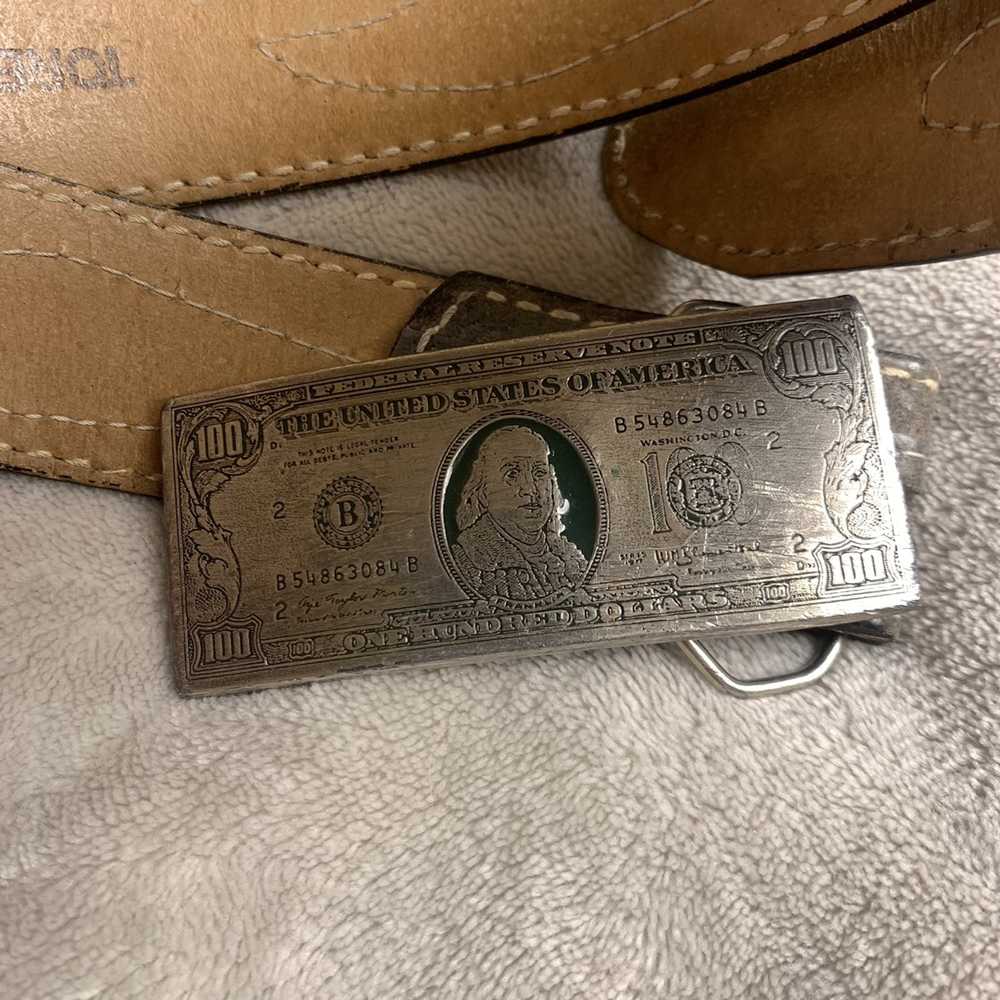 Japanese Brand × Leather × Vintage leather belts … - image 2