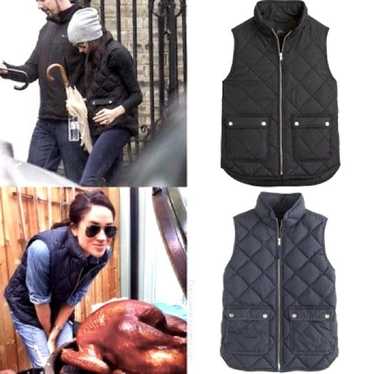 J.Crew J. Crew Quilted Down Puffer Excursion Vest… - image 1