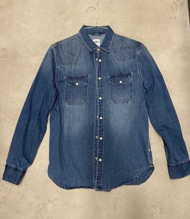 Zara Blue Jean Shirt