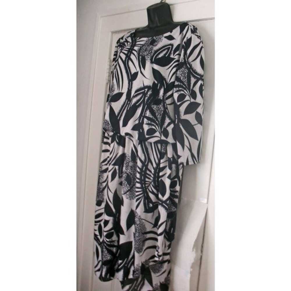 River Togs Black/White Retro Dress Size 24.5 - image 1