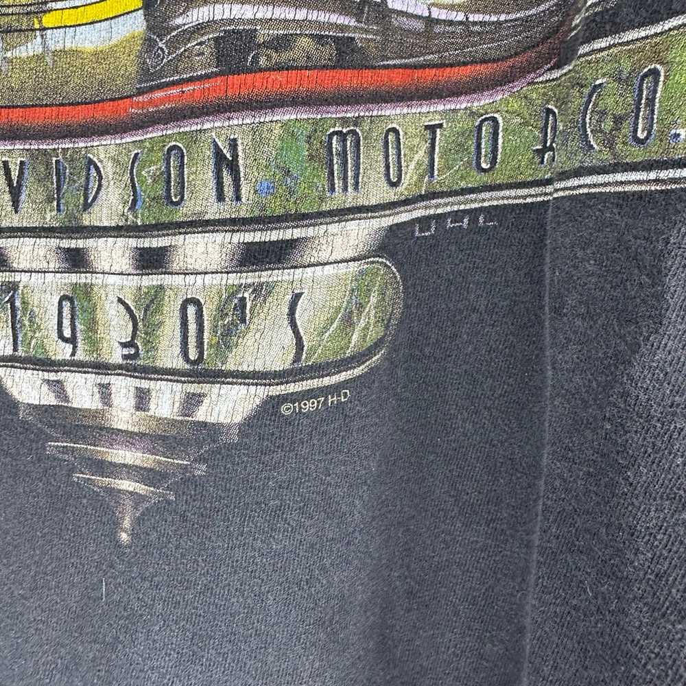 Vintage 1997 Harley Davidson T-Shirt Size Large - image 4