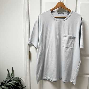 Vince Regular Fit Garment Dye Pocket T-shirt