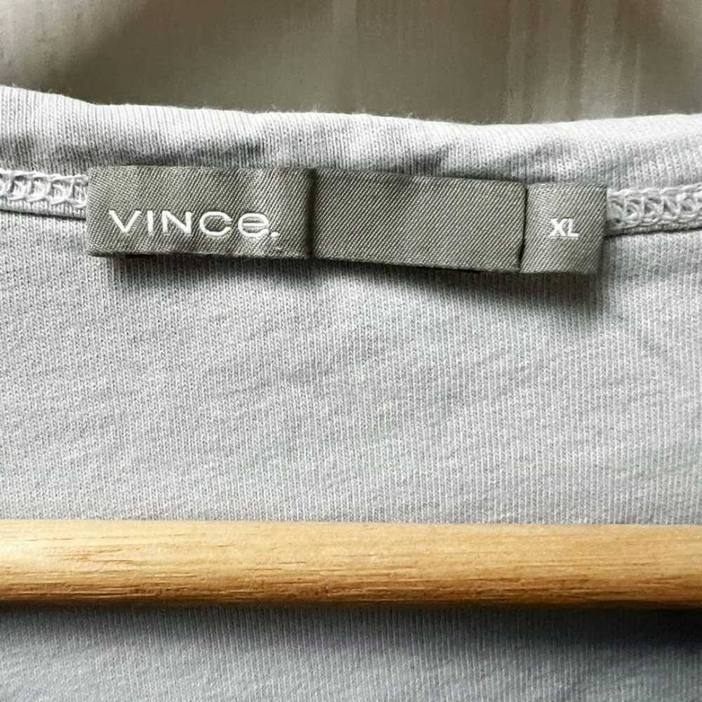 Vince Regular Fit Garment Dye Pocket T-shirt - image 5