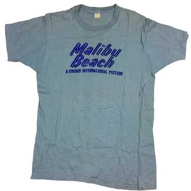 Vintage Malibu Beach 70s single stitch tshirt - image 1