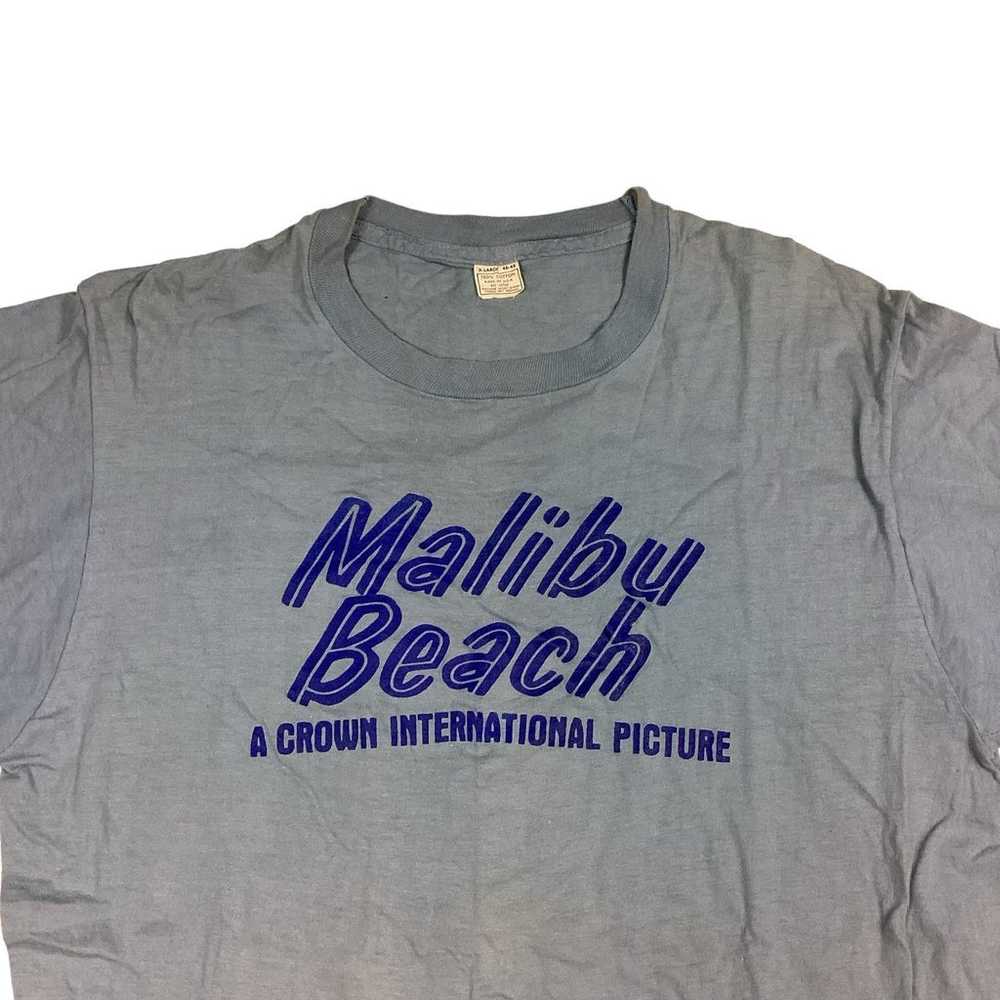 Vintage Malibu Beach 70s single stitch tshirt - image 2
