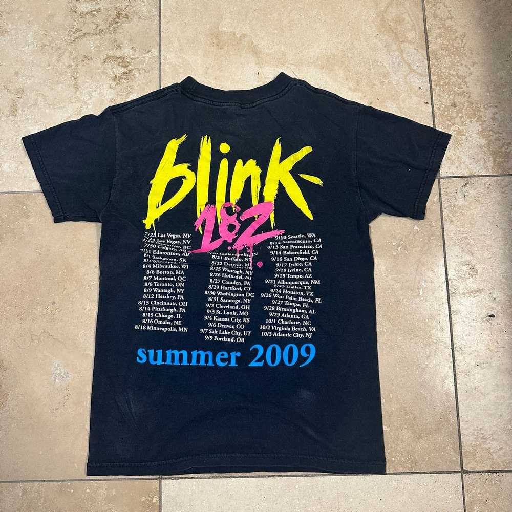 2009 Blink 182 Tour Shirt S - image 3