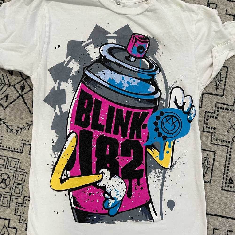 Vintage Y2K Blink 182 Band T-shirt - image 1