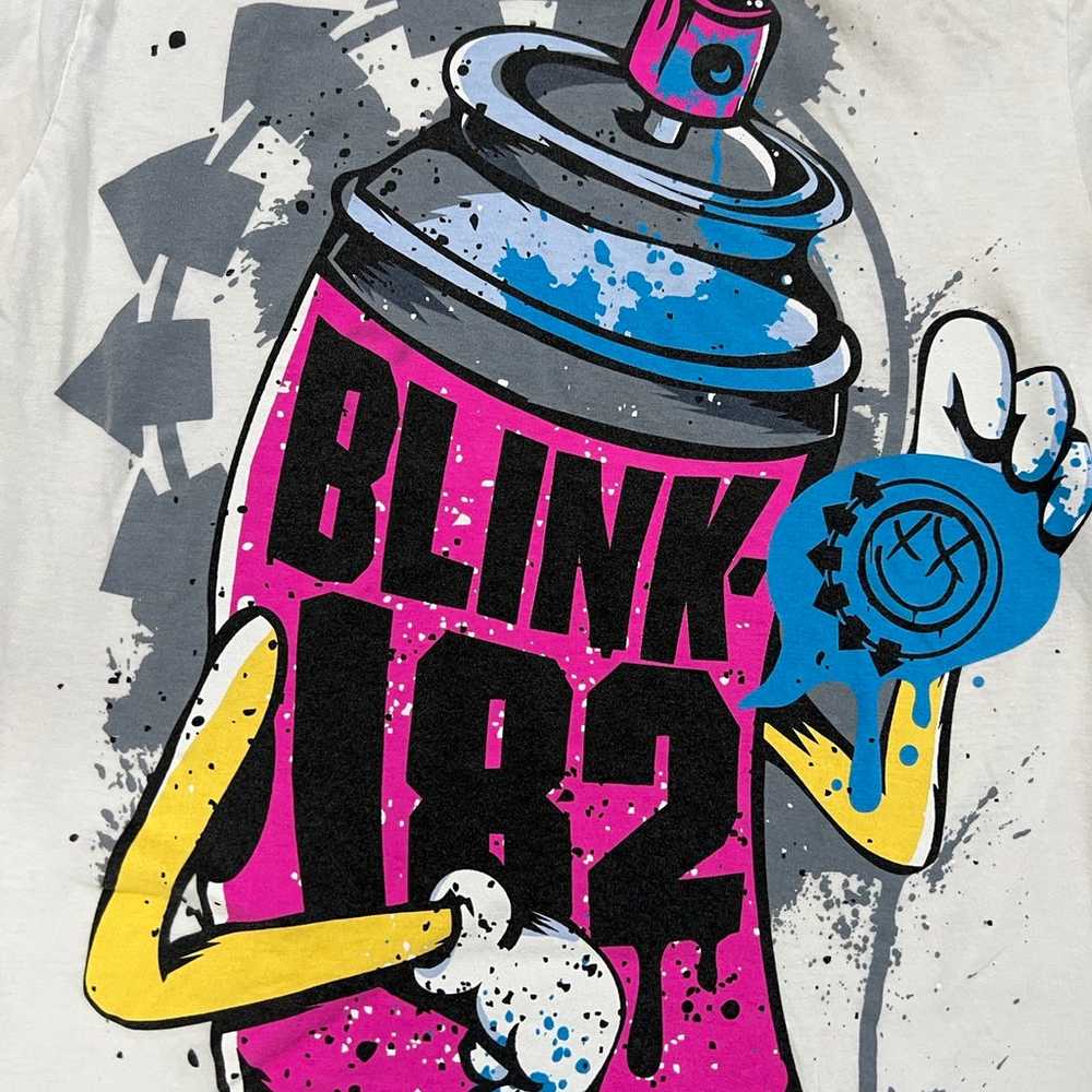 Vintage Y2K Blink 182 Band T-shirt - image 2