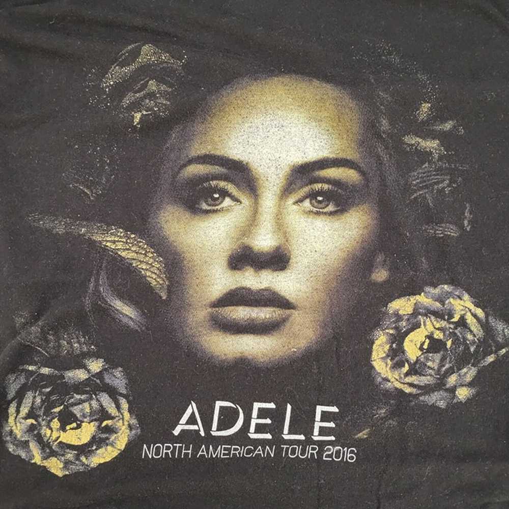 Adele Live 2016 T-Shirt Size L Adele Concert Tour… - image 4