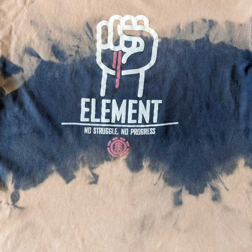 Vintage Element fist bleached t-shirt - image 2