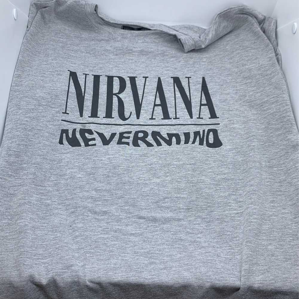 Nirvana nevermind Rock band grunge concert T-shirt - image 1