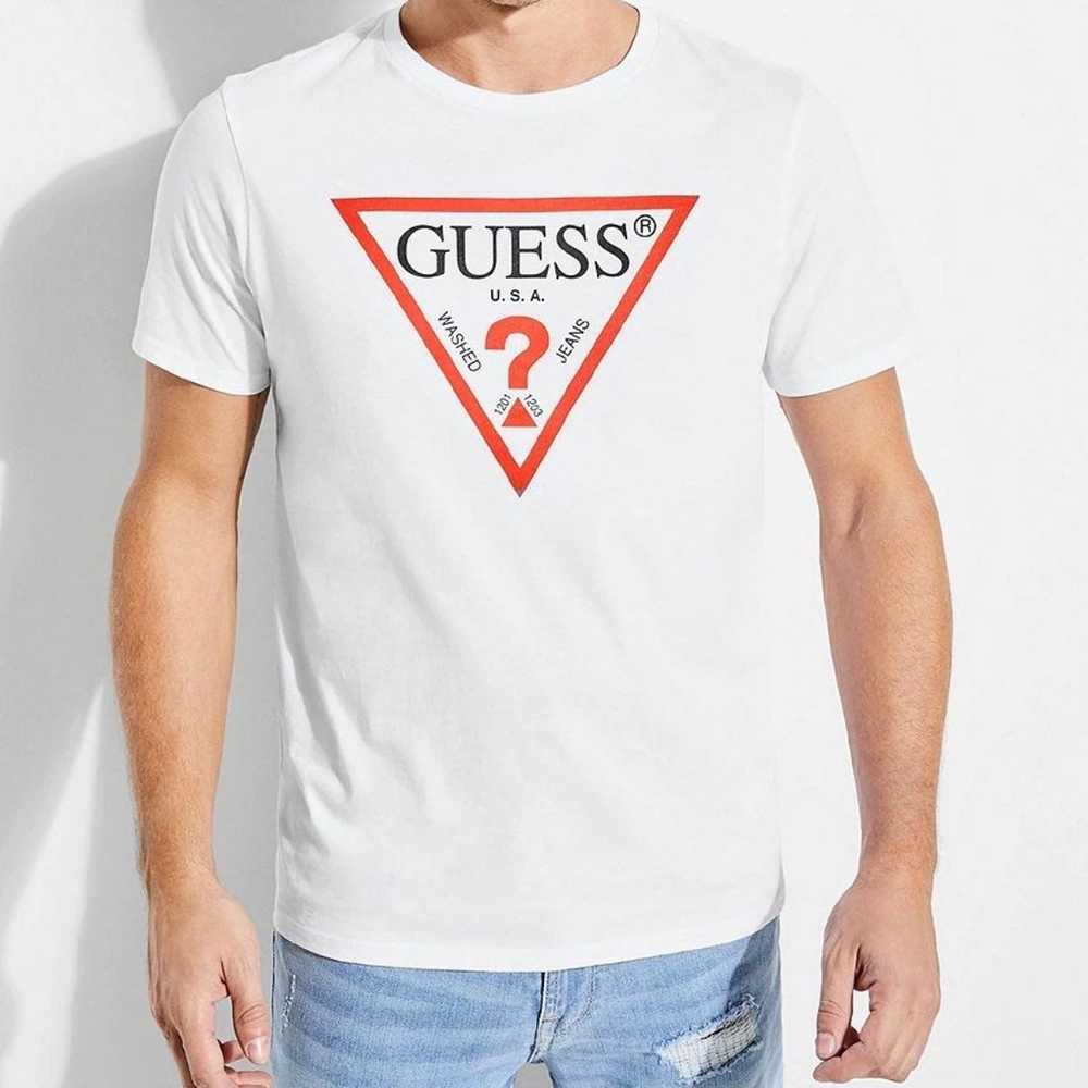 2 men Classic guess logo graphic t-shirt - image 3