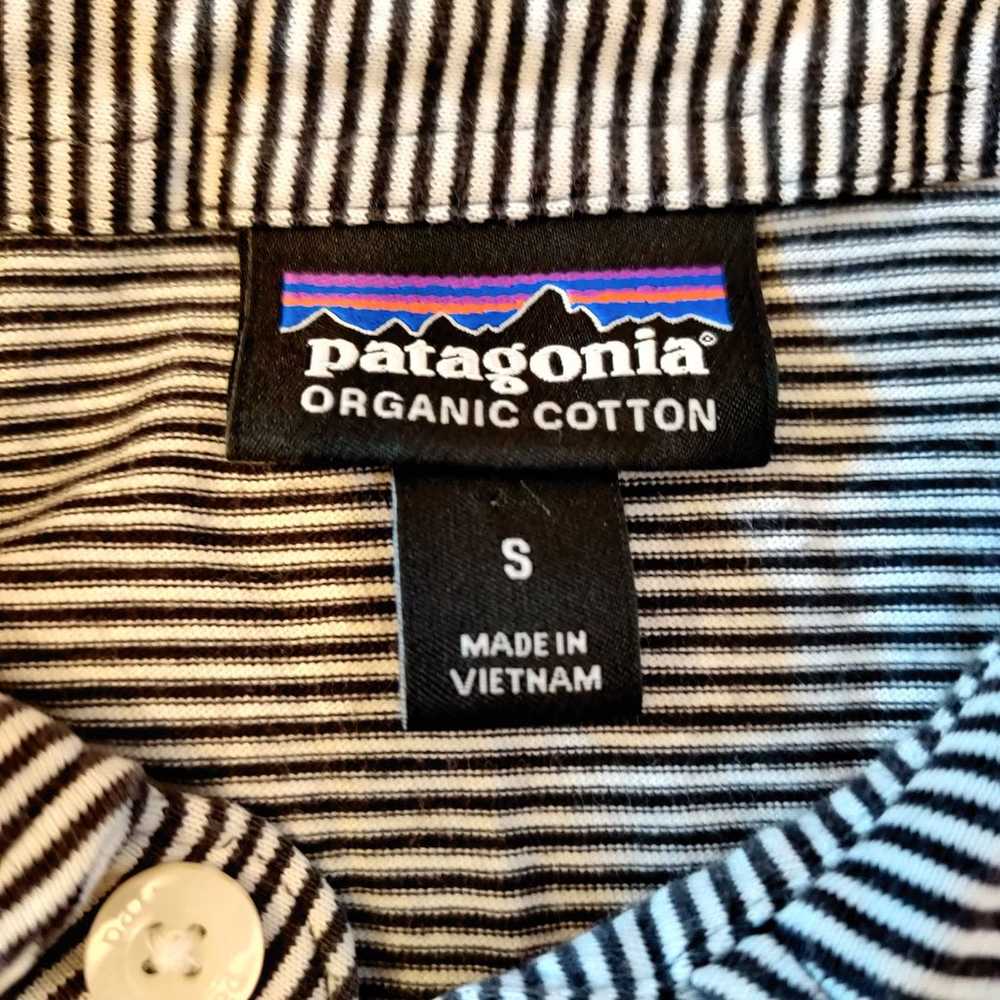 Patagonia Men Organic Cotton Black White - image 6