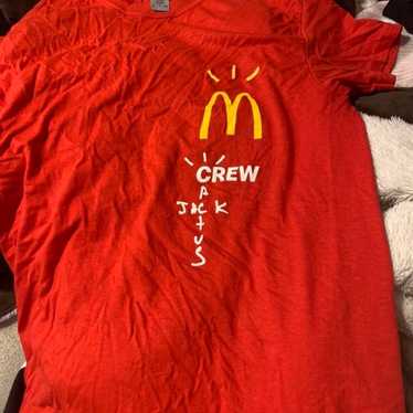 Authentic Travis Scott Cactus Jack McDonald's Shirt