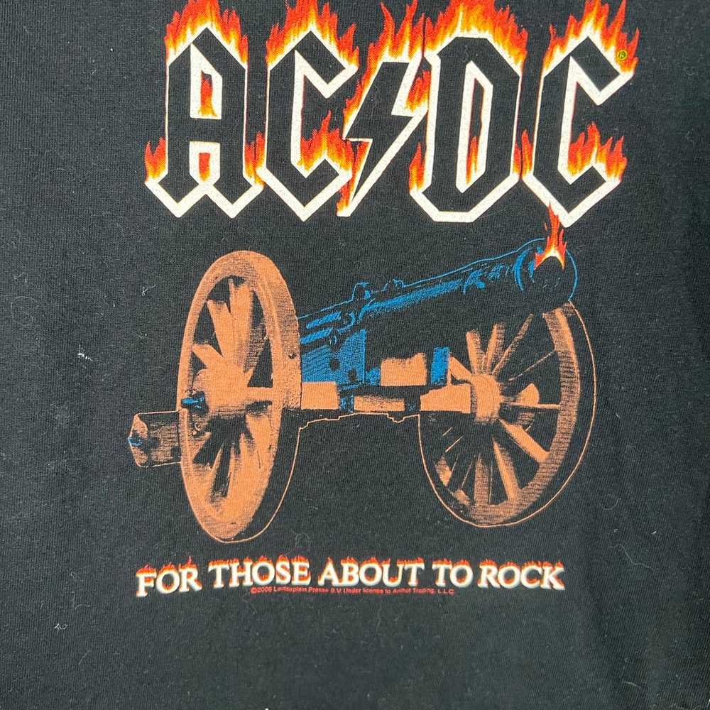 Vintage ACDC Band Tee Shirt - image 2