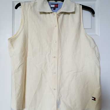 Vintage Tommy Hilfiger Sleeveless Button Down