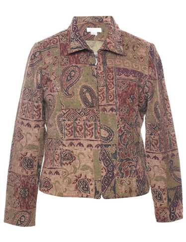 Paisley Pattern Tapestry Jacket - M - image 1