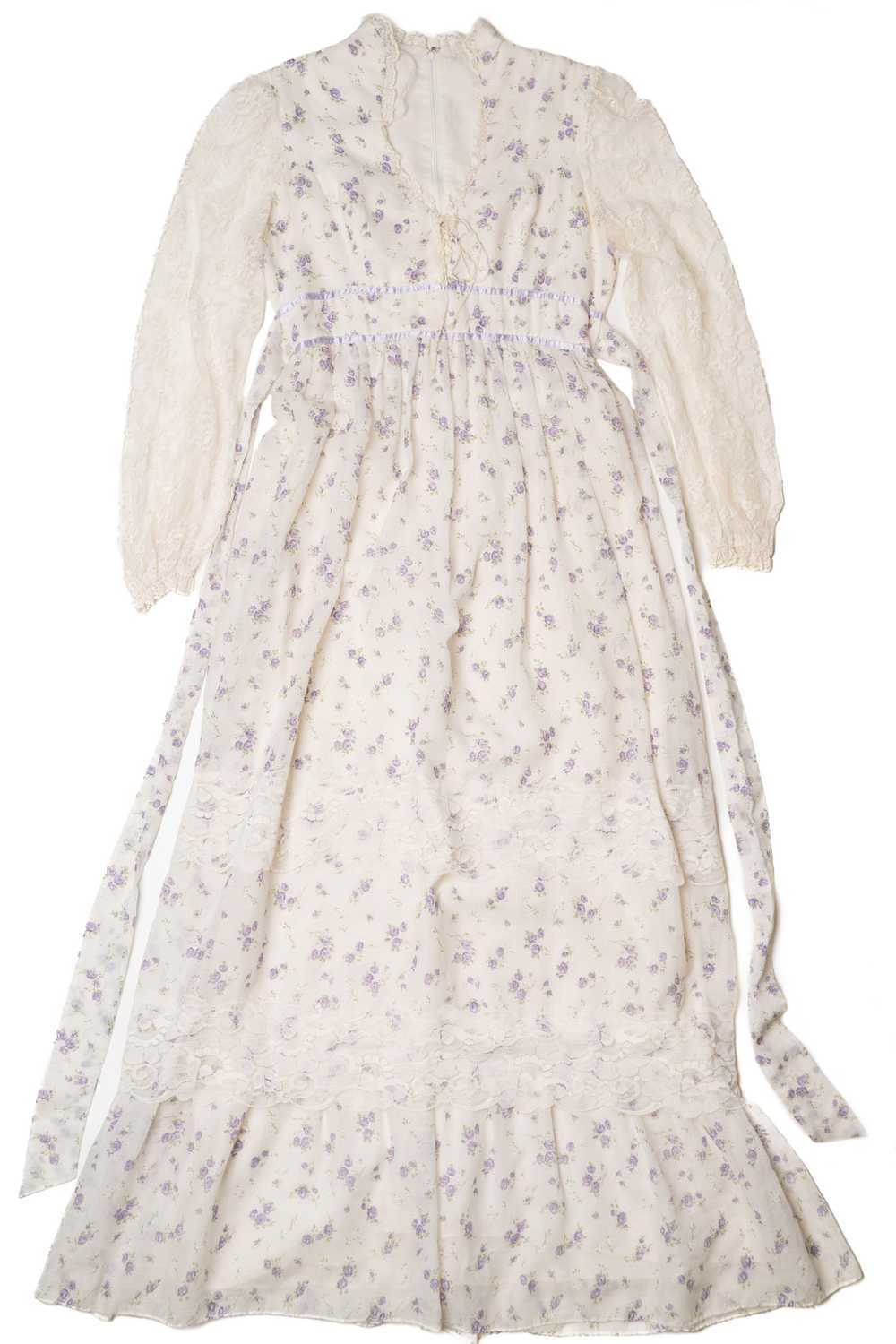 Vintage Union Made Floral Prairie Dress - image 4