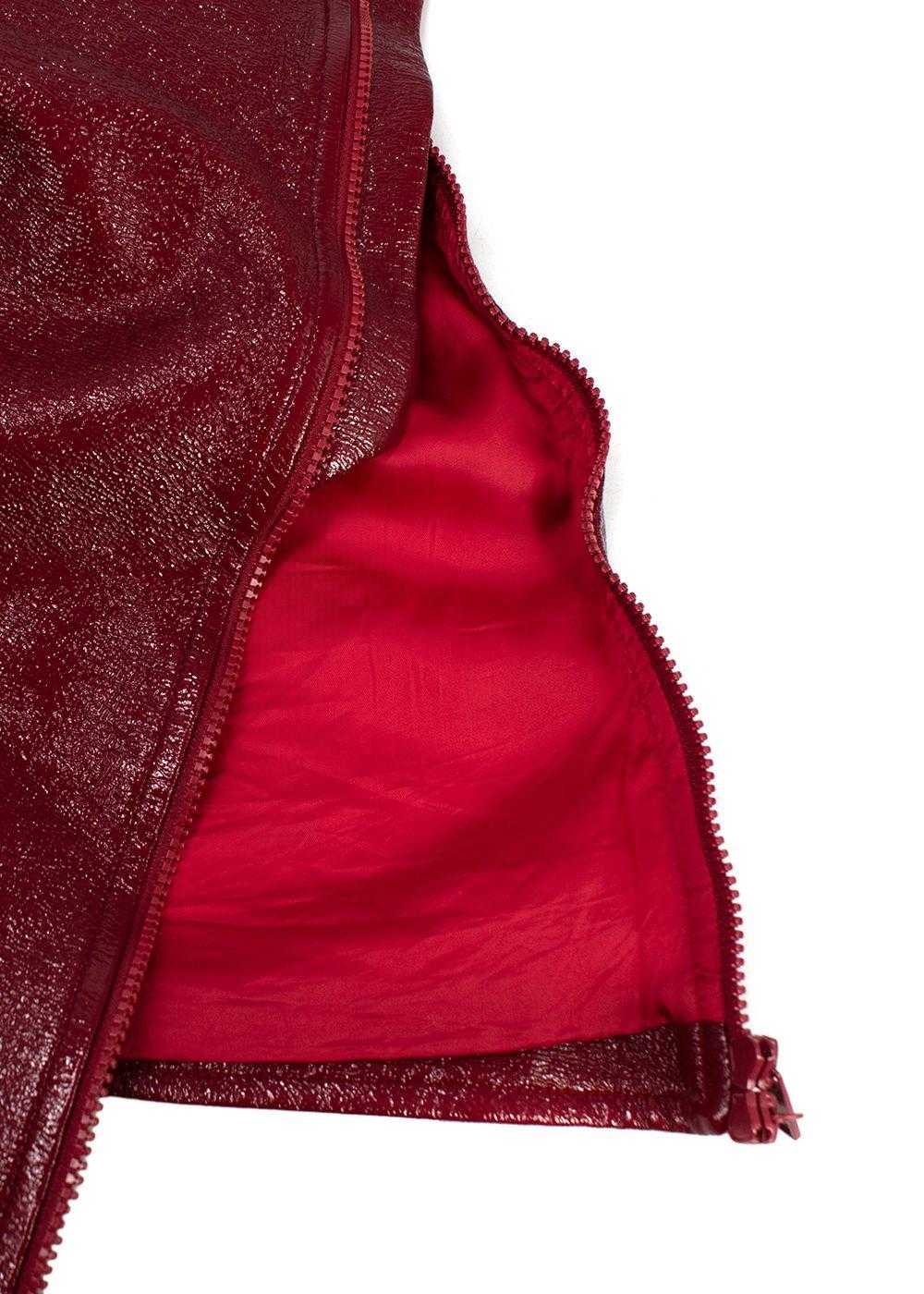 Managed by hewi Courreges Red Coated Cotton Squar… - image 7