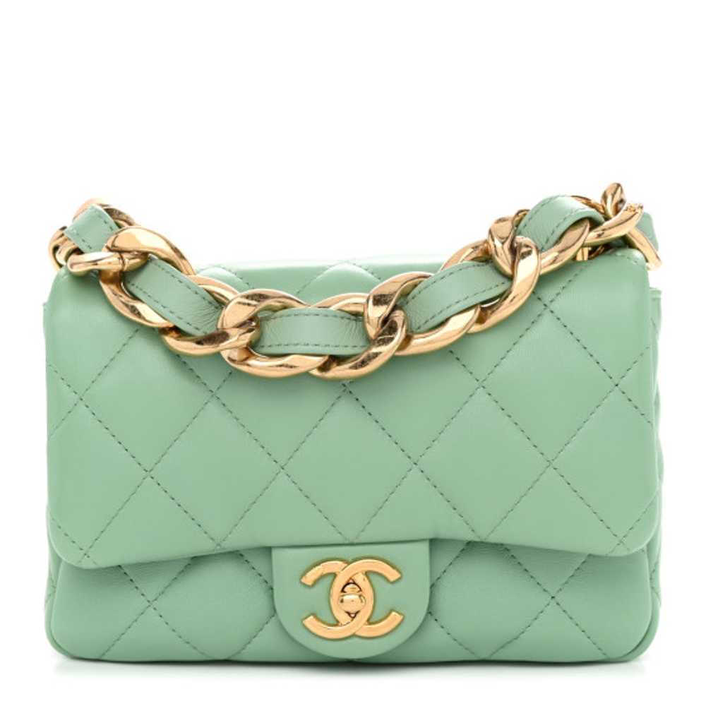CHANEL Lambskin Quilted Small Funky Town Flap Lig… - image 1