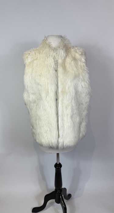 1980s Calsin Cream Alpaca Fur Vest