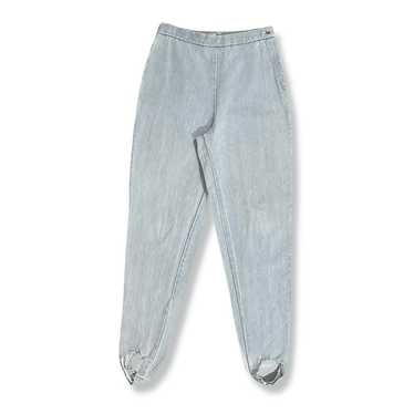 Palmetto's 80's Denim Stirrup Pants (S) - image 1