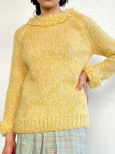 Vintage Meier & Frank Fringed Mohair Sweater - Daf
