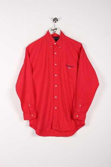 90's Polo Sport Shirt Red Medium