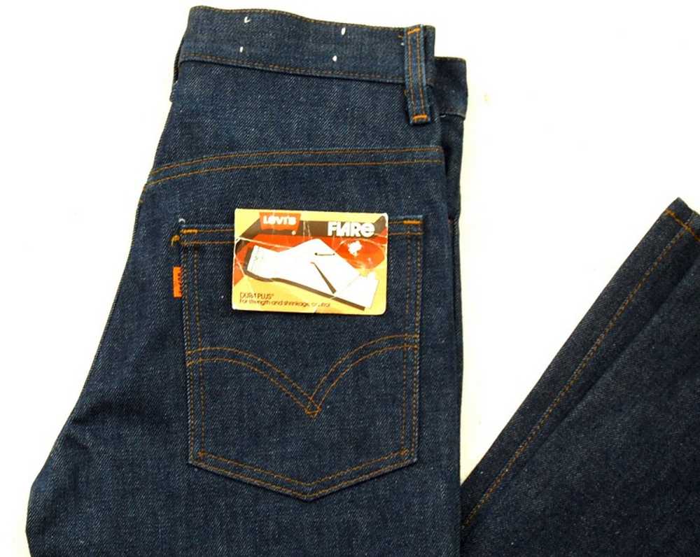 70s Deadstock Dura Plus Levis 746-0917 Bootcut Je… - image 2