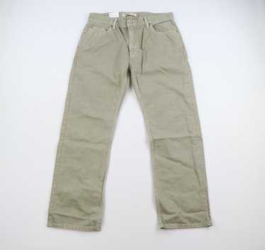 Levi's × Vintage Olive Levis 505 Straight Leg Fit… - image 1