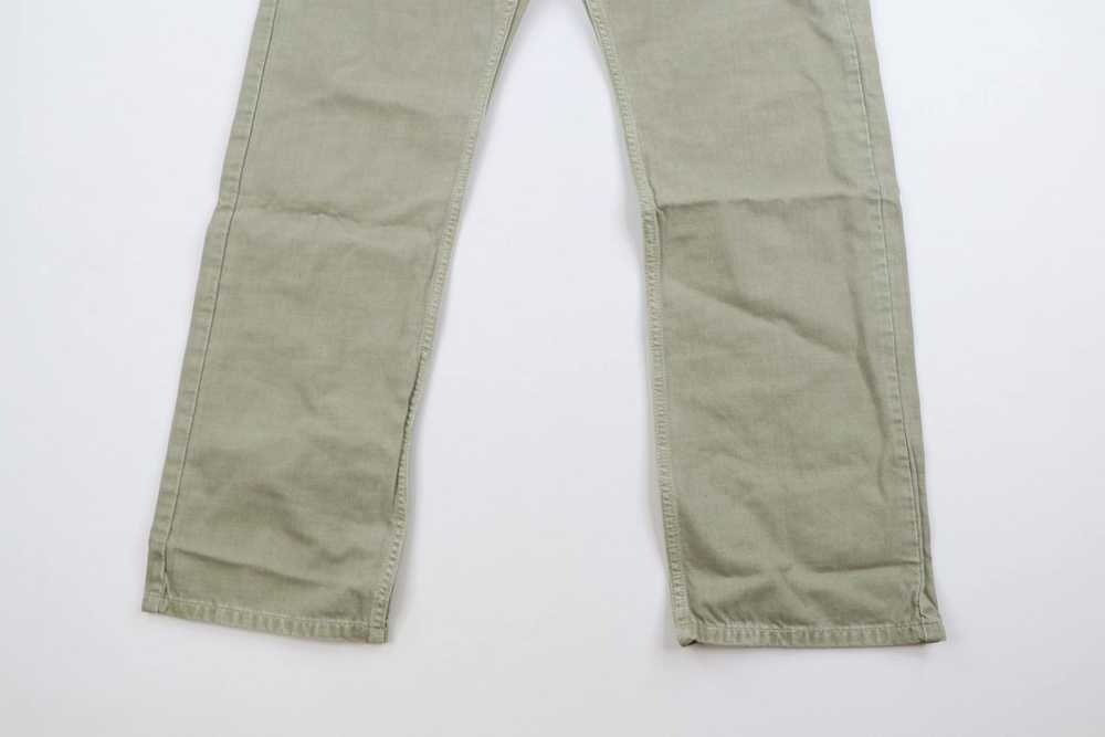 Levi's × Vintage Olive Levis 505 Straight Leg Fit… - image 3