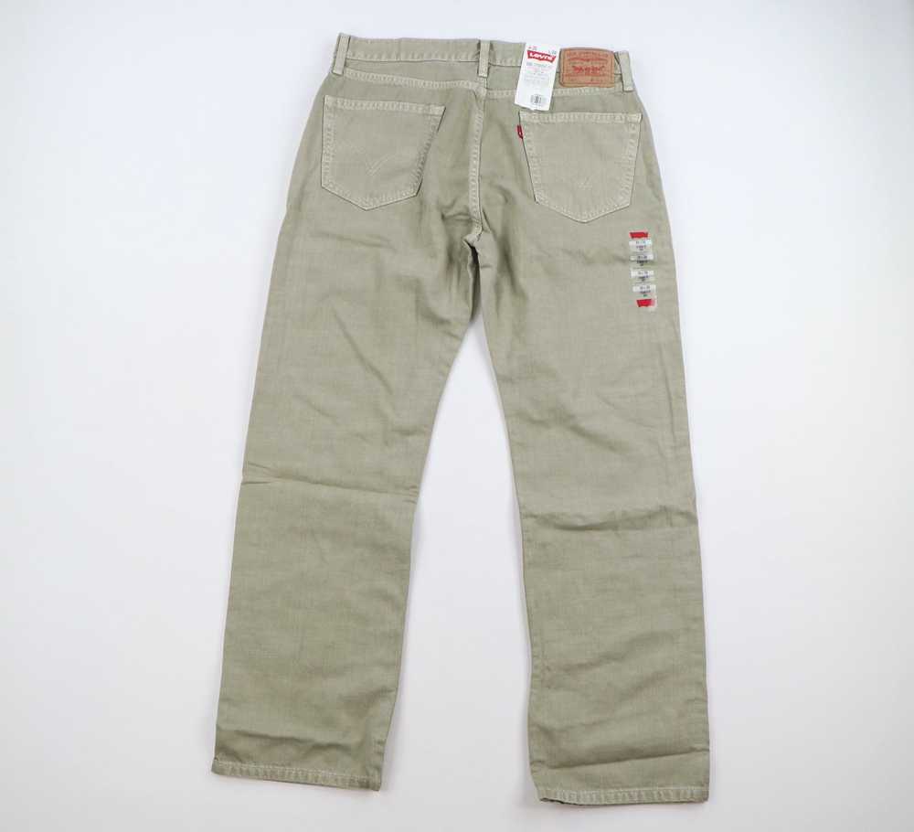 Levi's × Vintage Olive Levis 505 Straight Leg Fit… - image 5