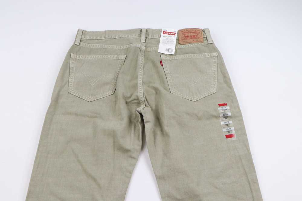 Levi's × Vintage Olive Levis 505 Straight Leg Fit… - image 6