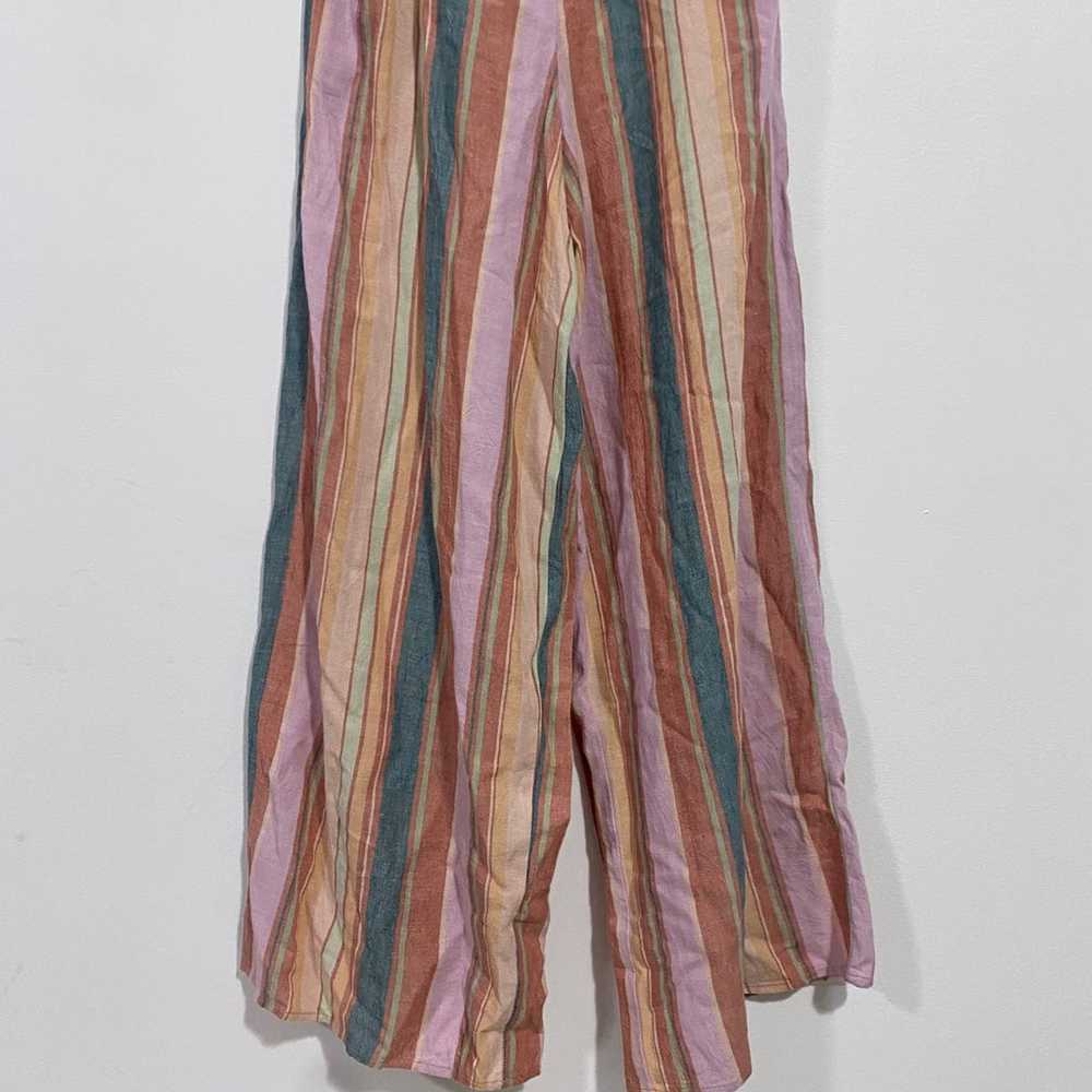 American Eagle Striped Tie Back Tube Jumpsuit - image 6