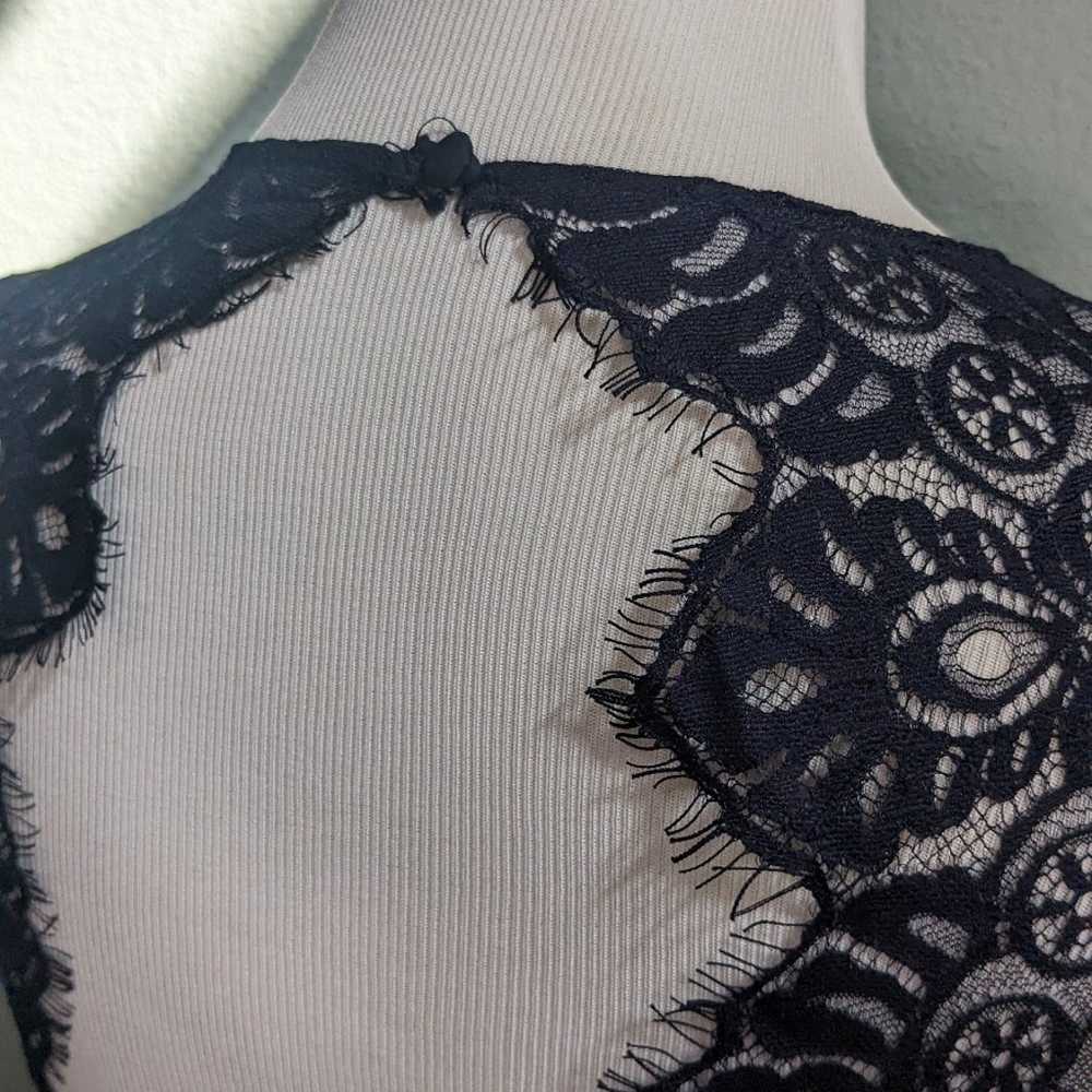 BB Dakota Rhianna Navy Blue Open back lace overla… - image 6