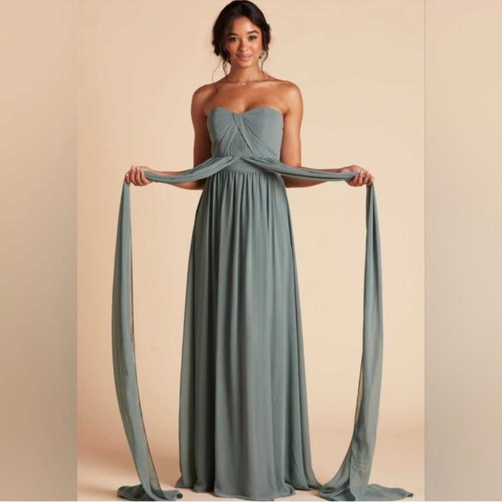 Birdy Grey XS Grace Convertible Dress Chiffon Sea… - image 2