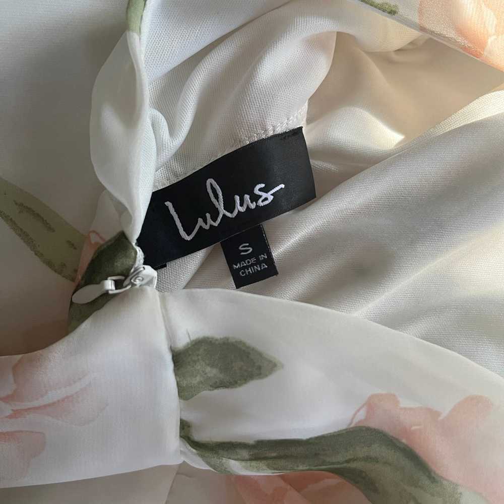 Lulus maxi dress small - image 5
