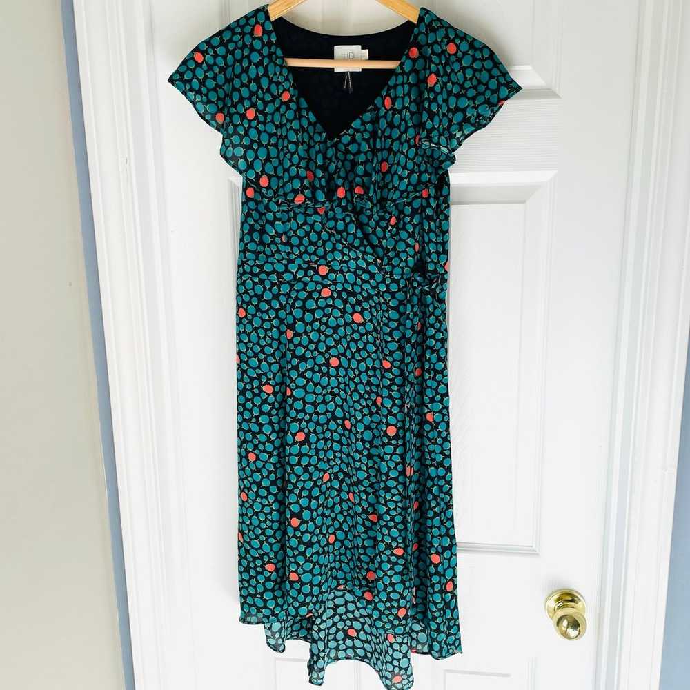 Anthropologie HD in Paris Dotted Midi Dress - image 1