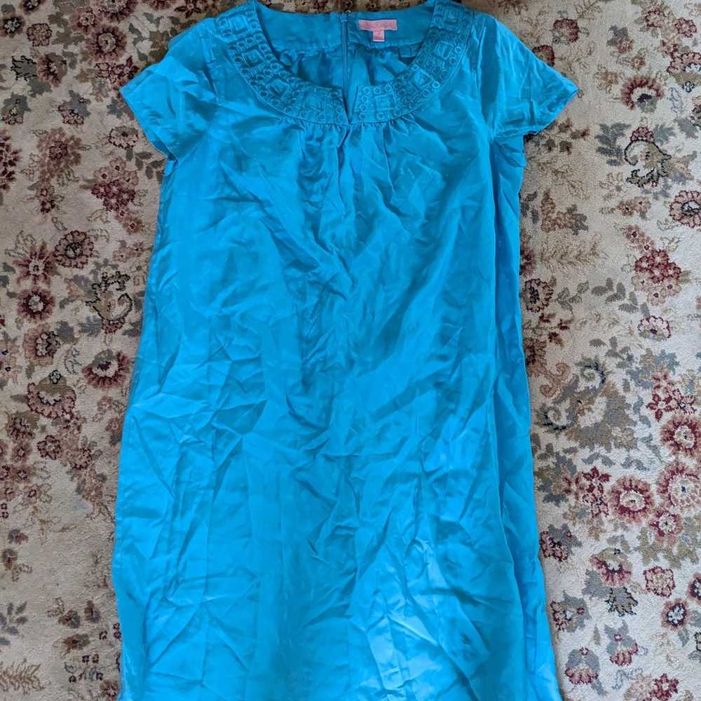 NWOT Lilly Pulitzer Kathleen silk dress

Size Sma… - image 1