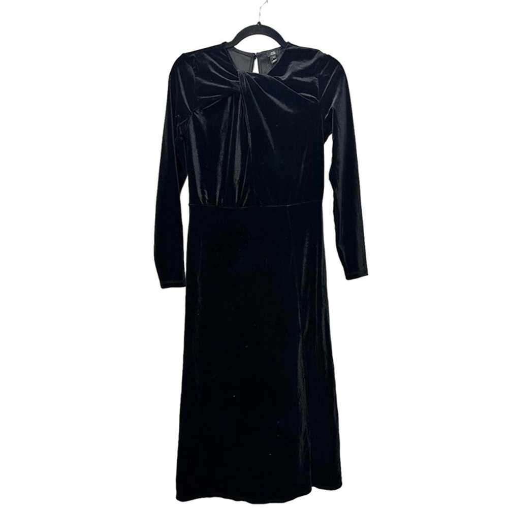 RIVER ISLAND Womens Black Long Dress SIZE: 6 - image 1