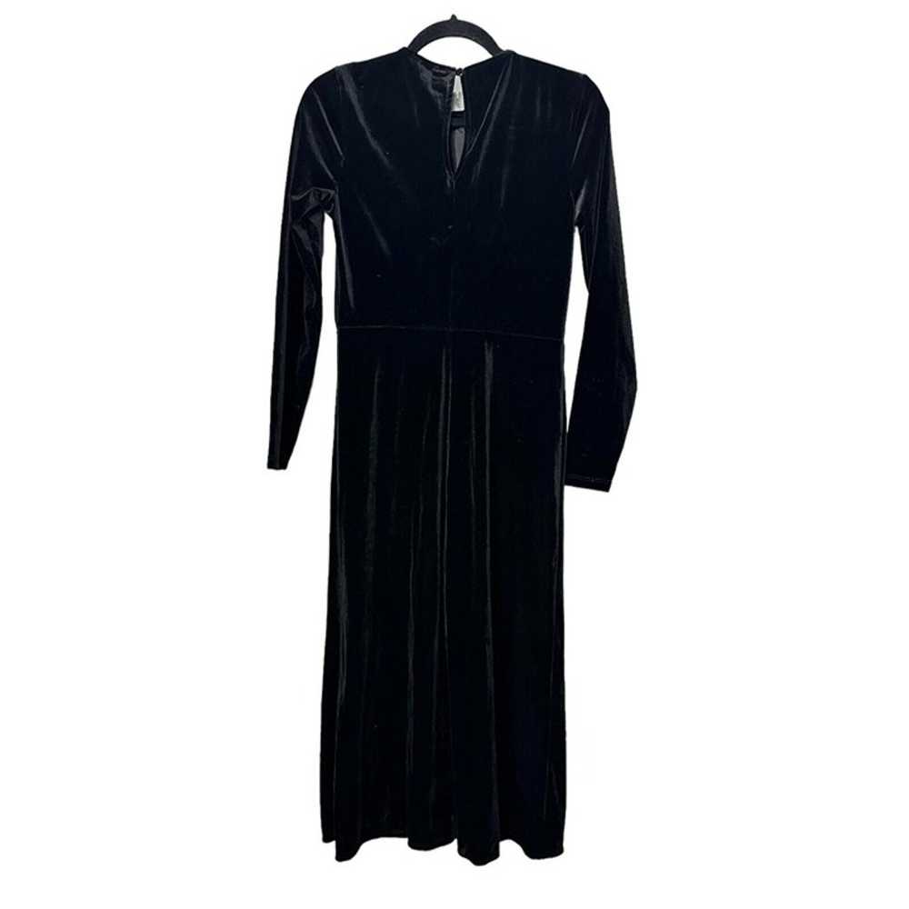 RIVER ISLAND Womens Black Long Dress SIZE: 6 - image 2